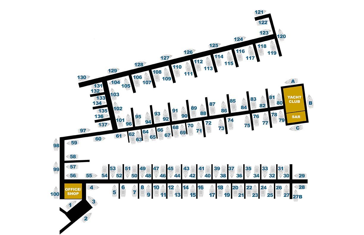 Deep Bay Marina moorage map