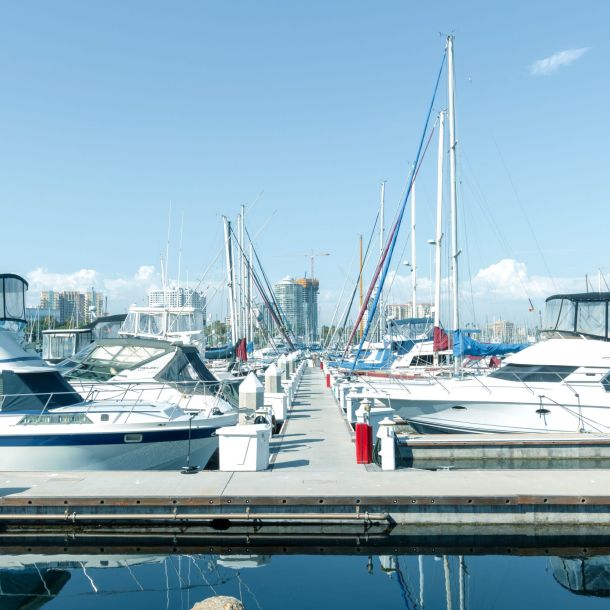 Boating Dock Deep Bay Marina Moorage